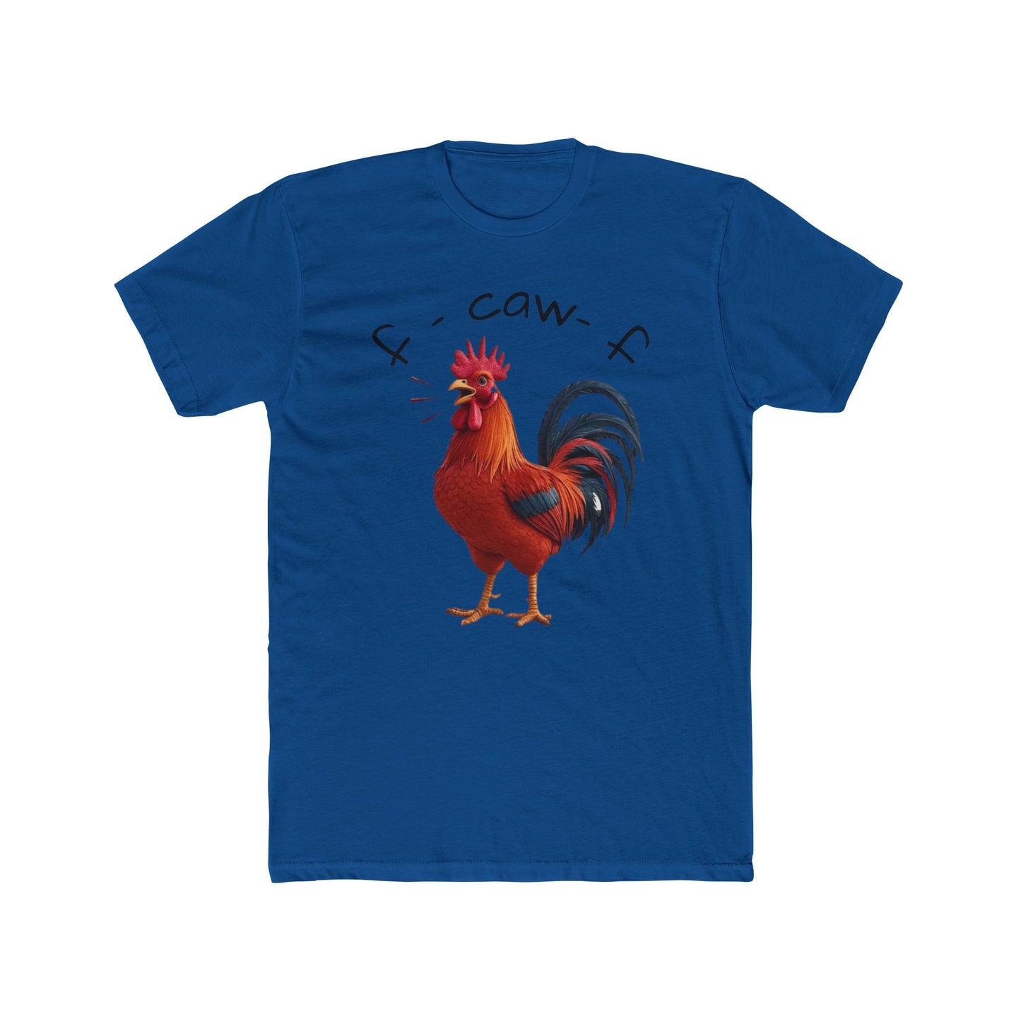 Merch - T-shirt f-caw-f Chicken Unisex Cotton Crew Tee