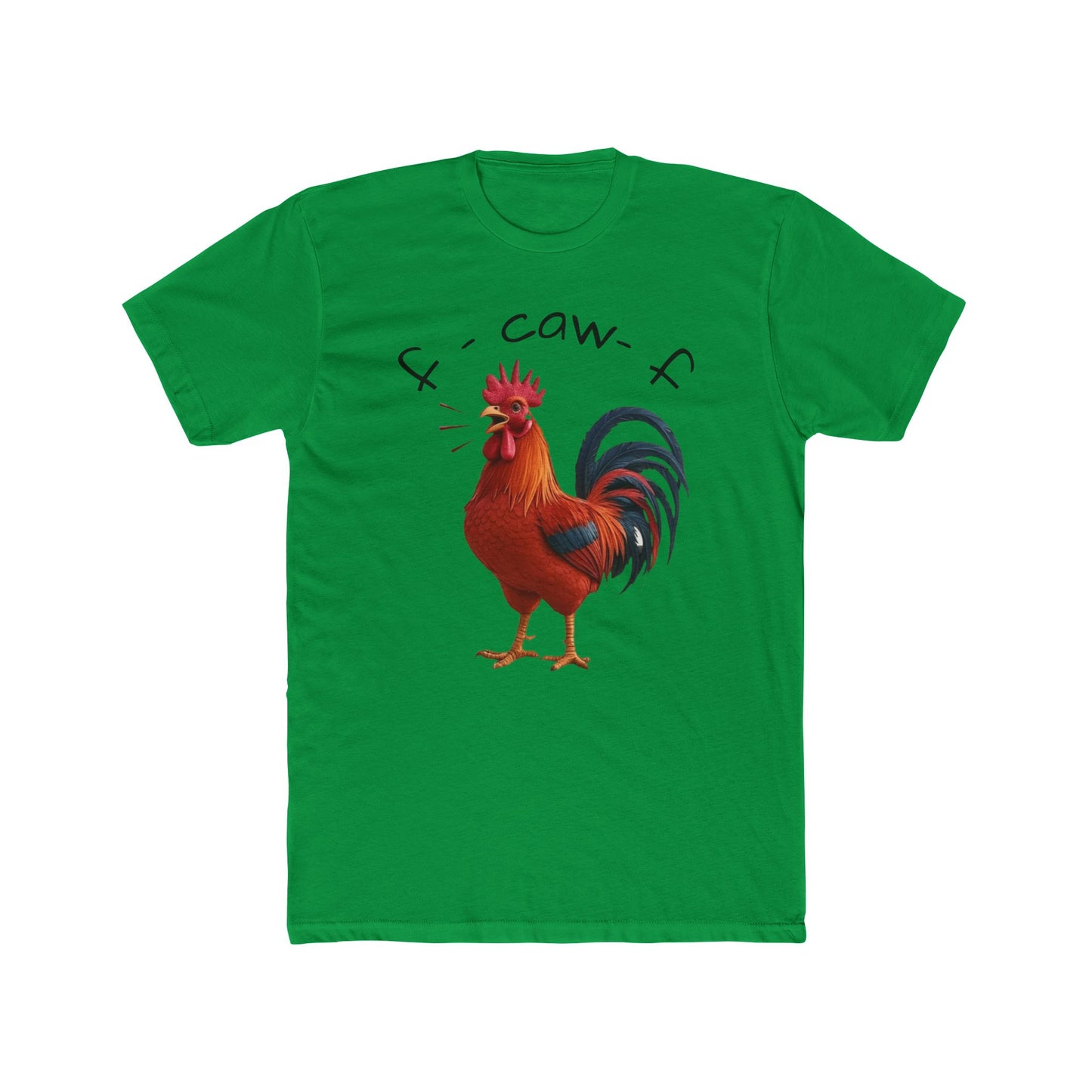 Merch - T-shirt f-caw-f Chicken Unisex Cotton Crew Tee