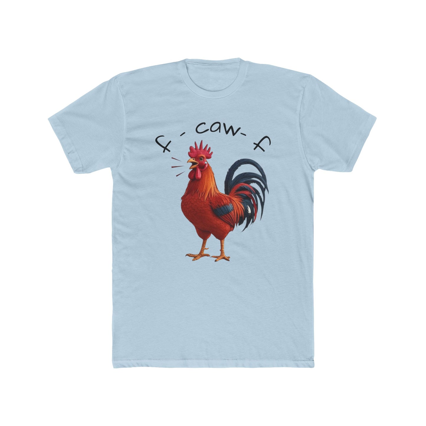 Merch - T-shirt f-caw-f Chicken Unisex Cotton Crew Tee