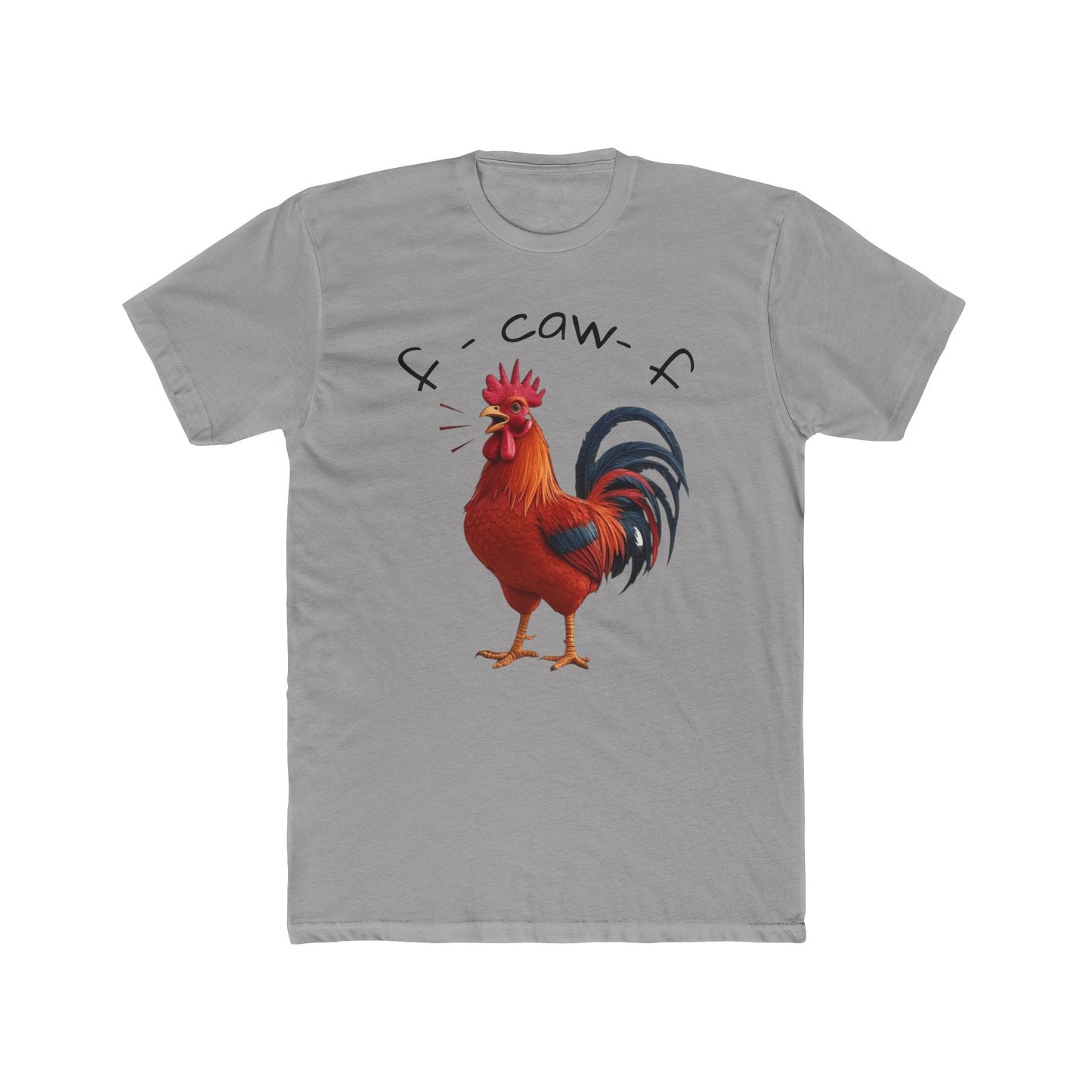 Merch - T-shirt f-caw-f Chicken Unisex Cotton Crew Tee