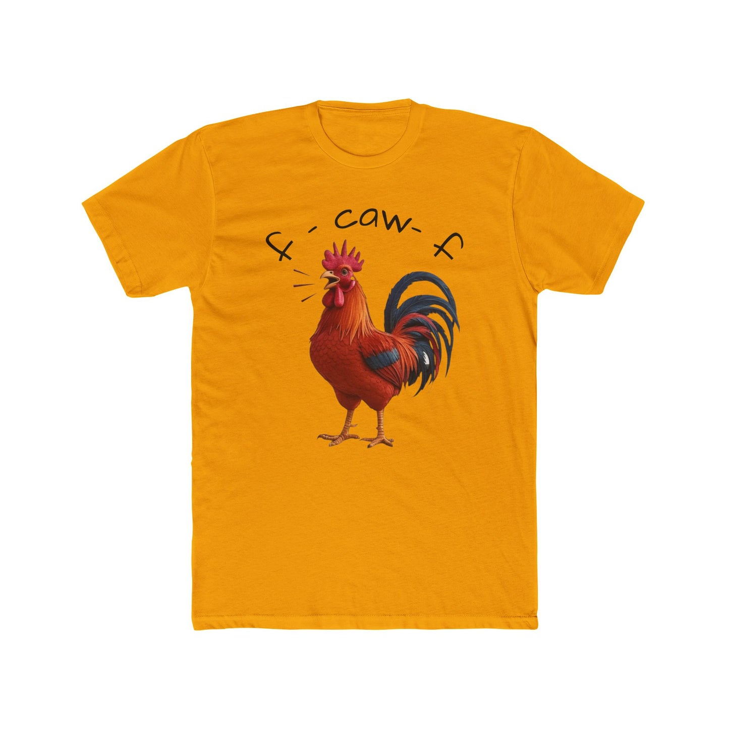 Merch - T-shirt f-caw-f Chicken Unisex Cotton Crew Tee