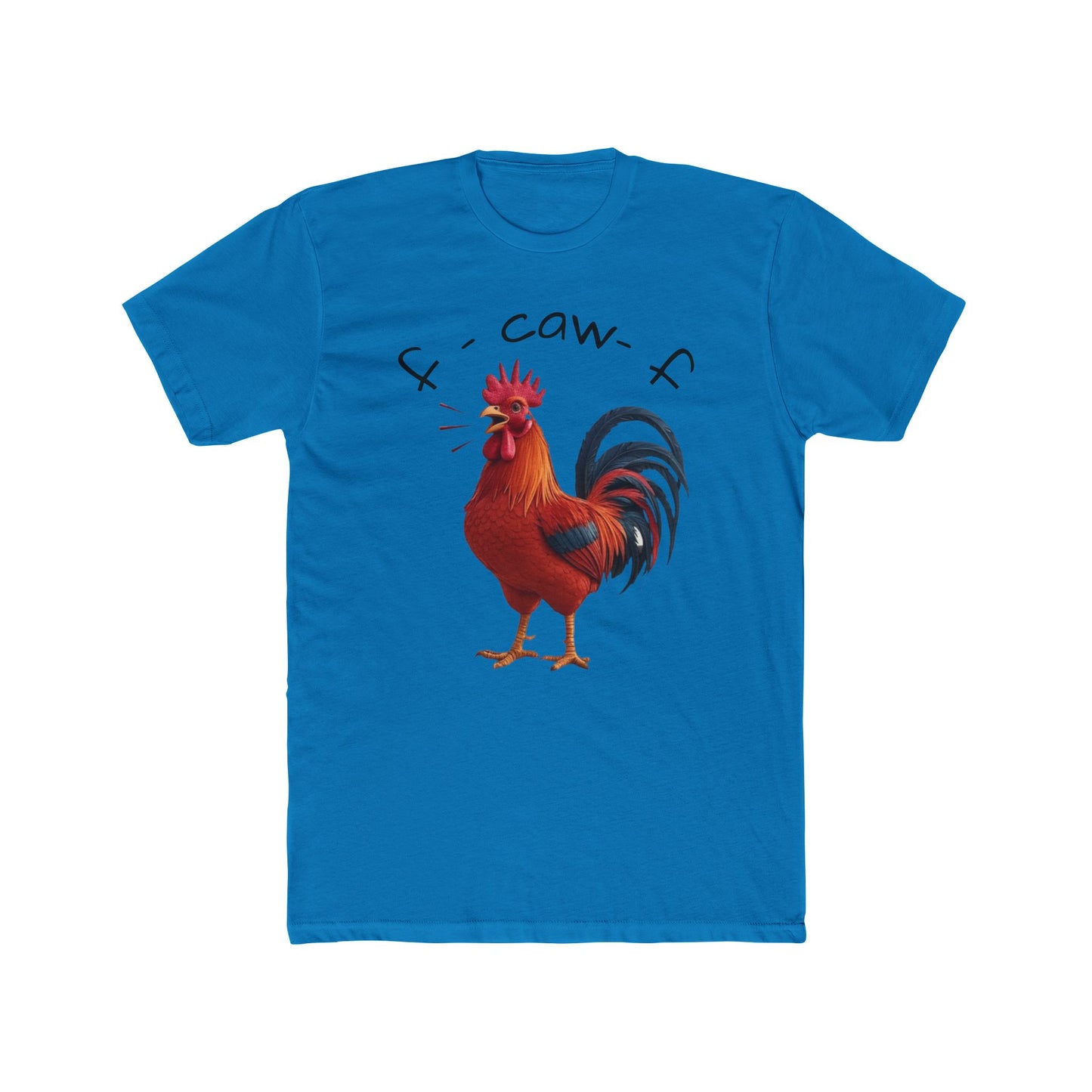 Merch - T-shirt f-caw-f Chicken Unisex Cotton Crew Tee