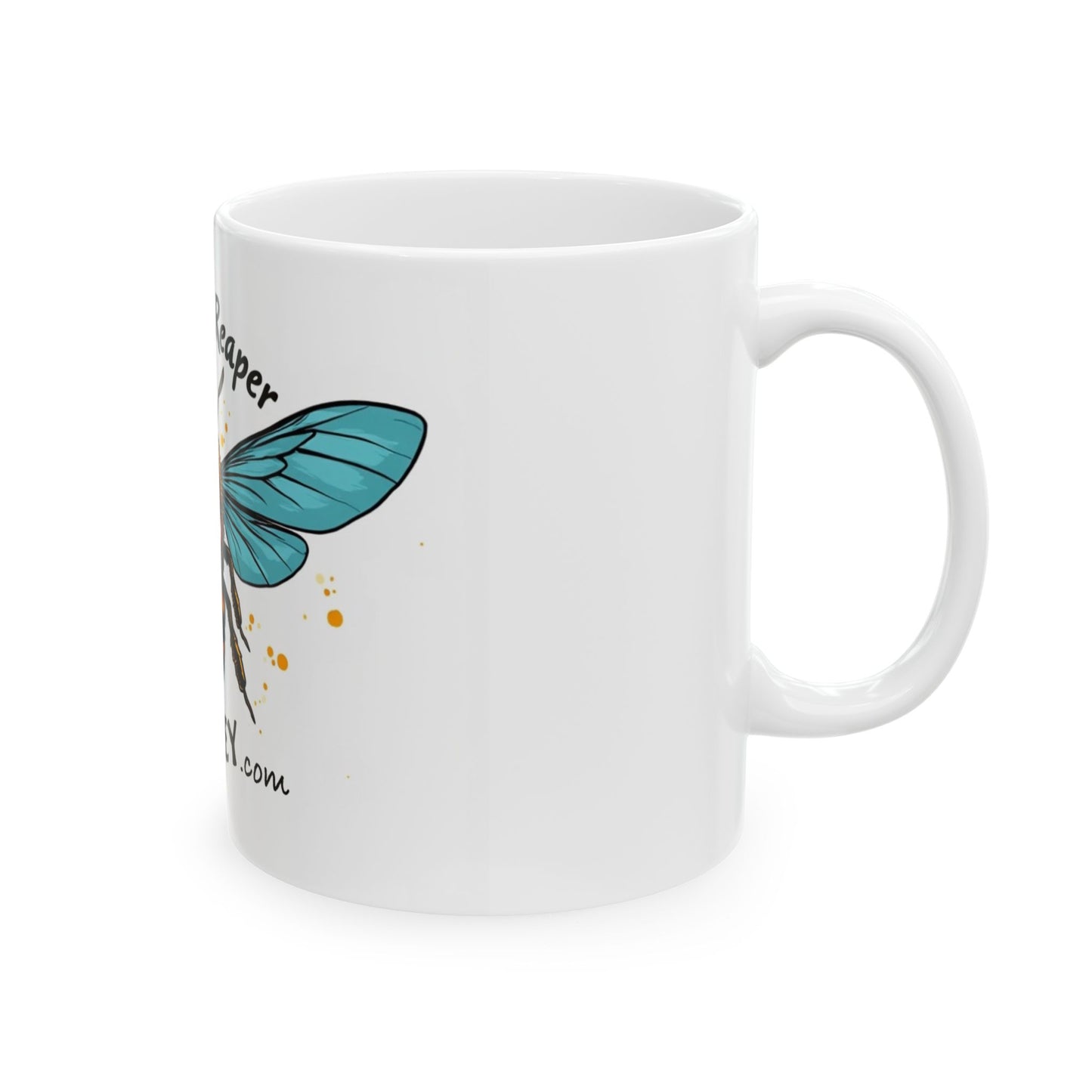 Ceramic Mug, (11oz)
