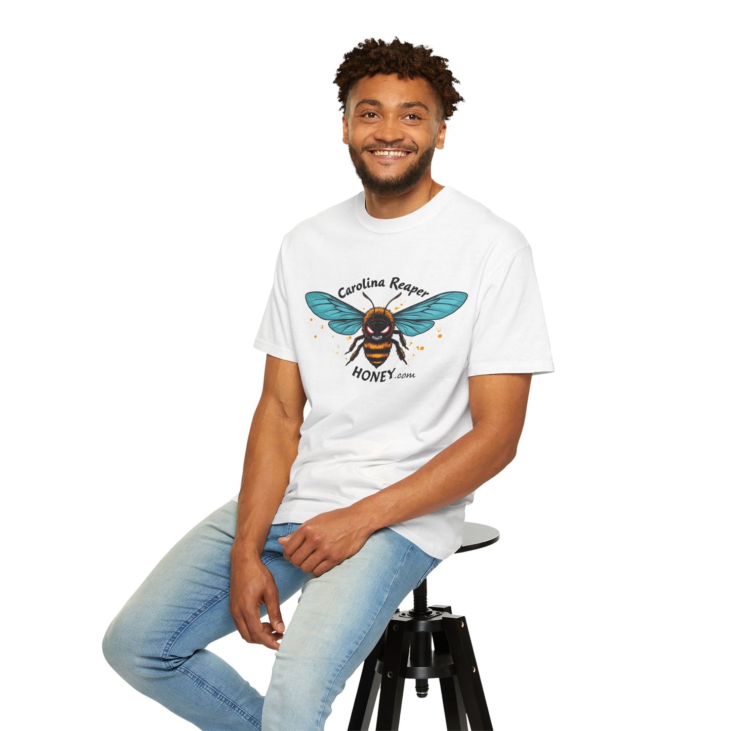 Carolina Reaper Honey T-shirt Large Logo