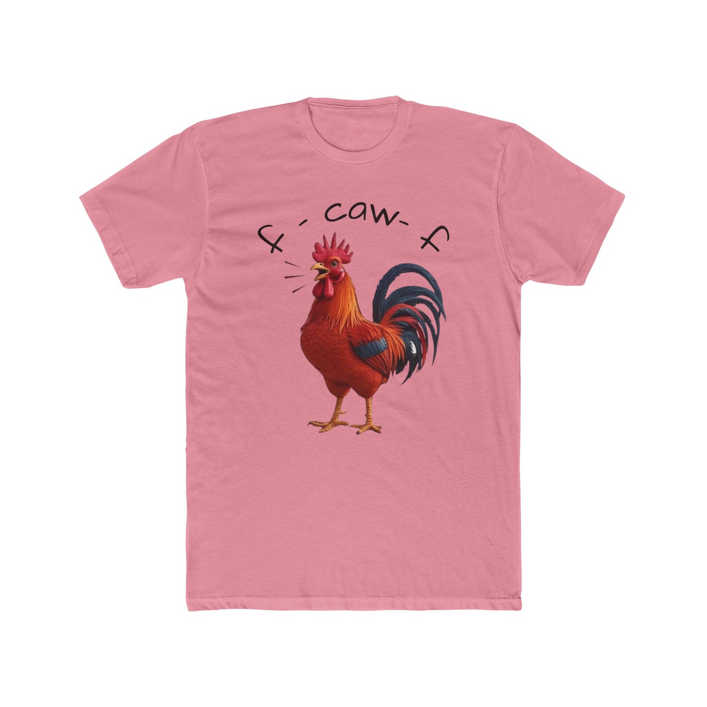 Merch - T-shirt f-caw-f Chicken Unisex Cotton Crew Tee