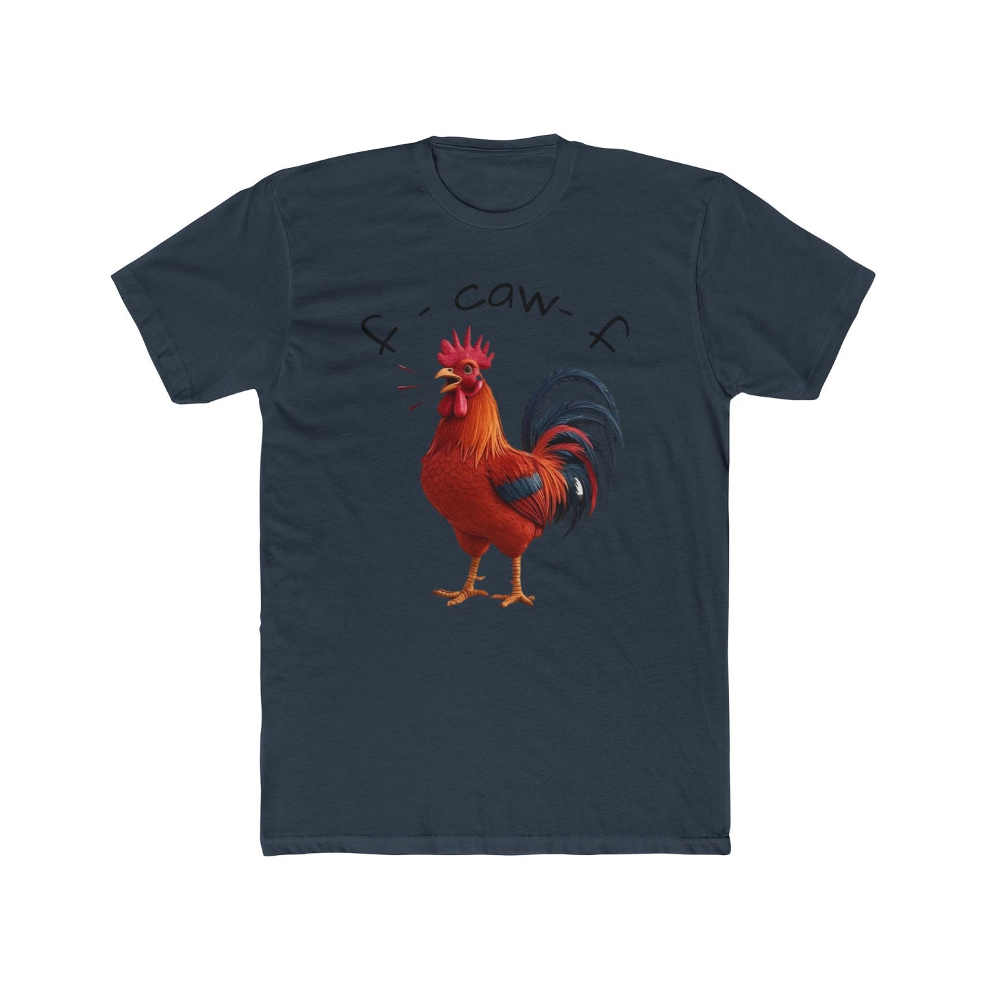 Merch - T-shirt f-caw-f Chicken Unisex Cotton Crew Tee