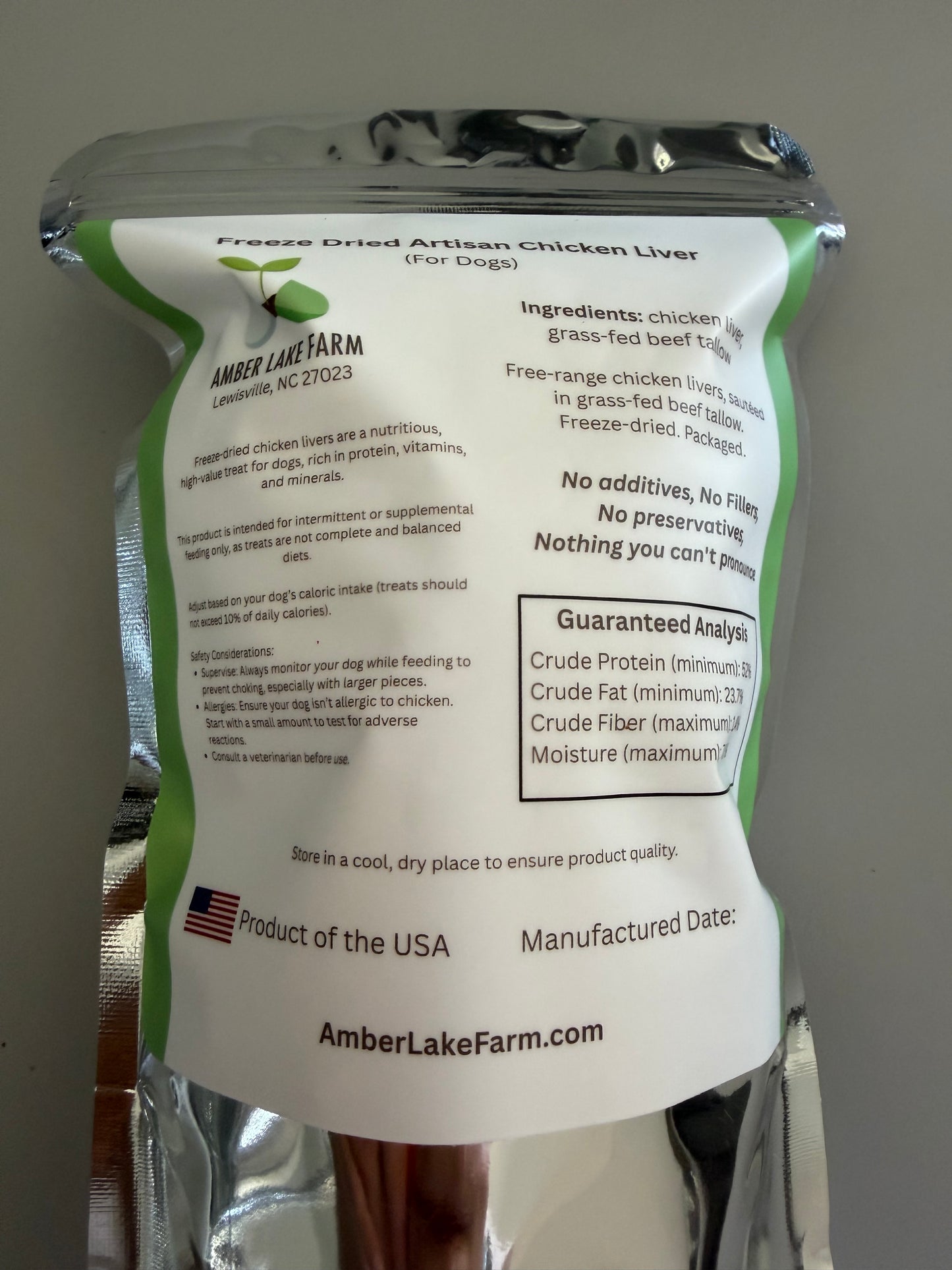 Pets - Free-Range Chicken Liver Treat