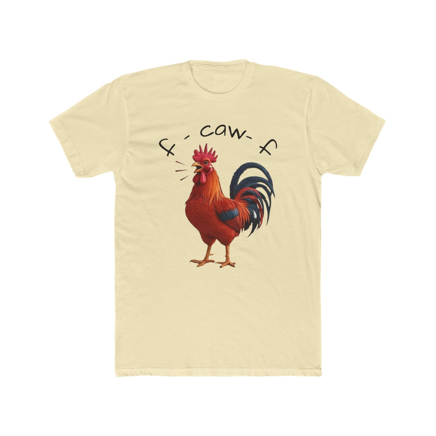 Merch - T-shirt f-caw-f Chicken Unisex Cotton Crew Tee