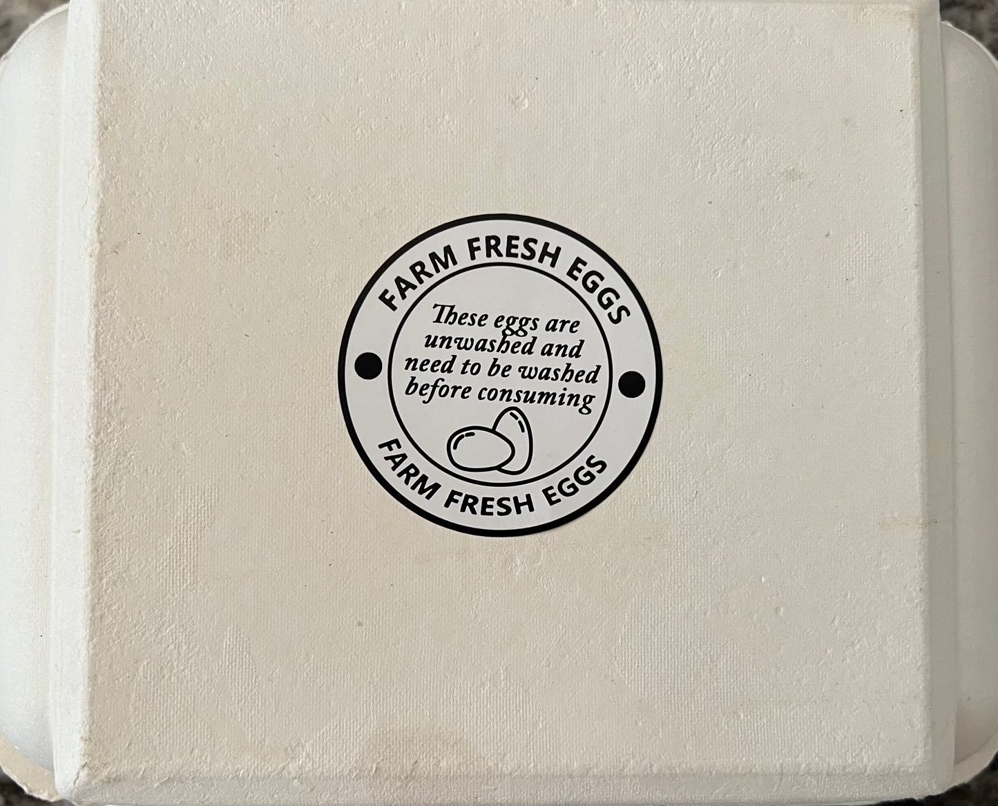 Eggs, chicken. Farm, pasture-raised, free-range. 1 dozen (12). Farm fresh and Freeze Dried.