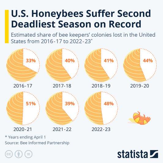 U.S. Honeybees Suffer Second Deadliest Season on Record