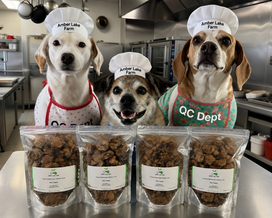 Pet Treat - Free-Range Chicken Liver Treat for Dogs - 4 oz