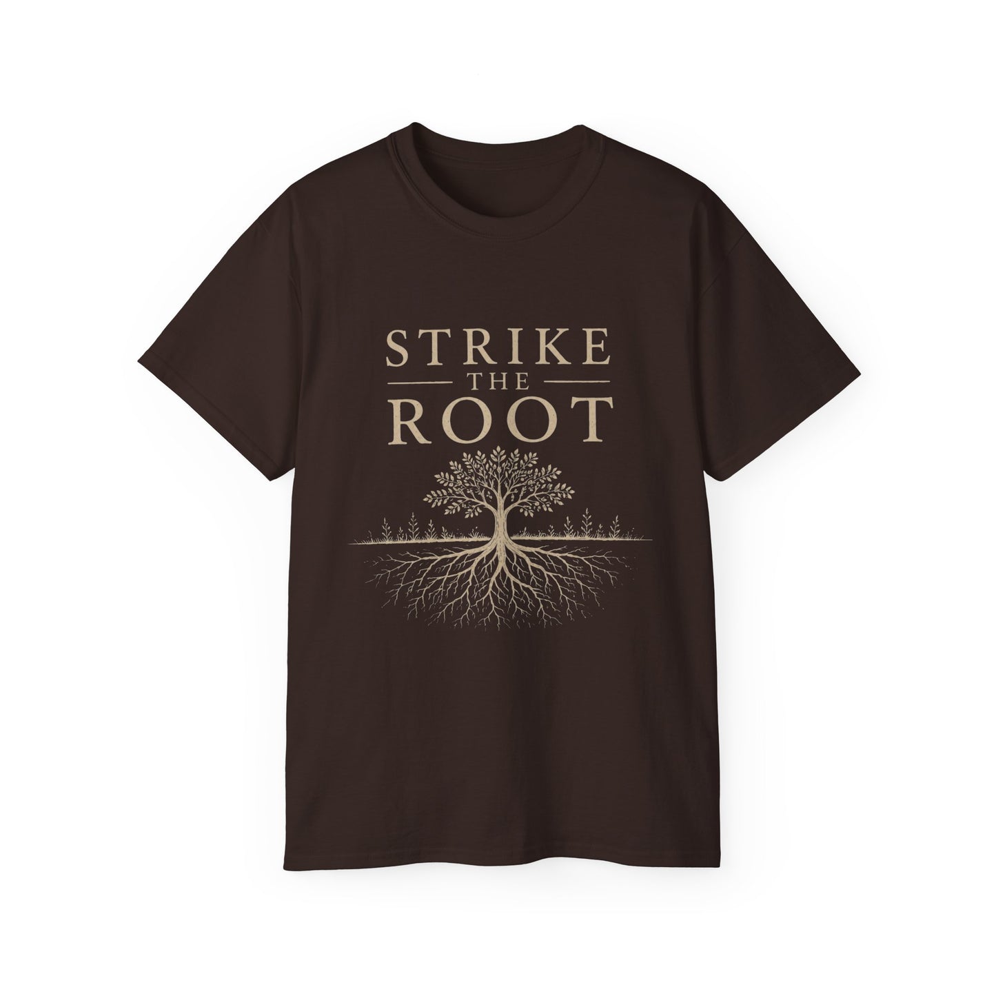 Merch - T-Shirt Strike the Root Unisex Ultra Cotton Tee