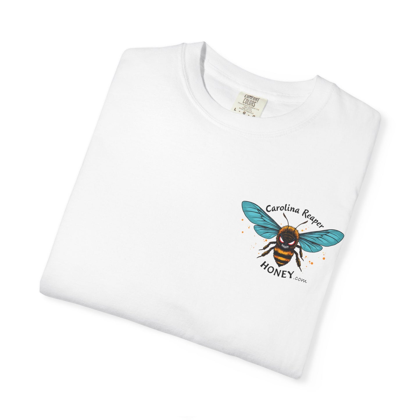 Merch - Carolina Reaper Honey T-shirt with pocket logo