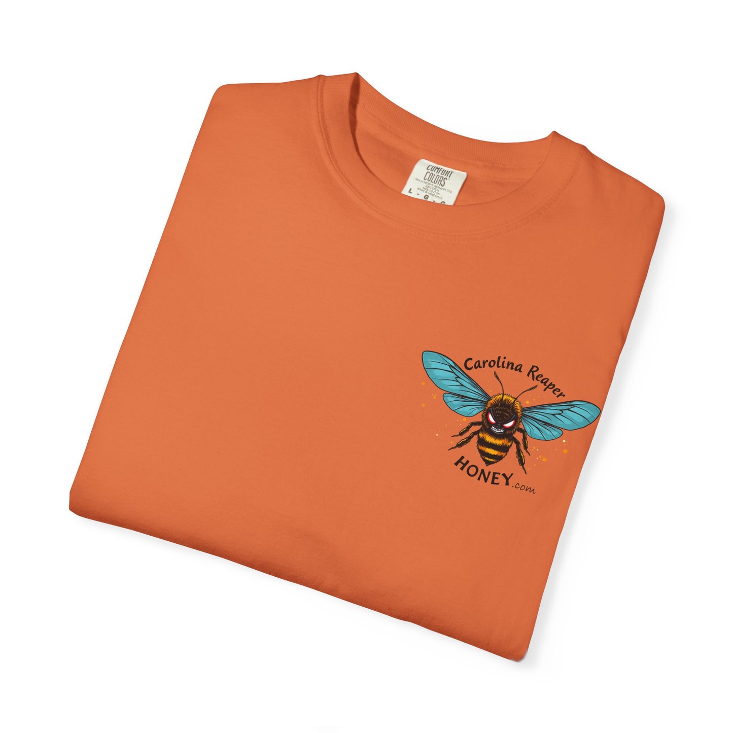 Merch - Carolina Reaper Honey T-shirt with pocket logo