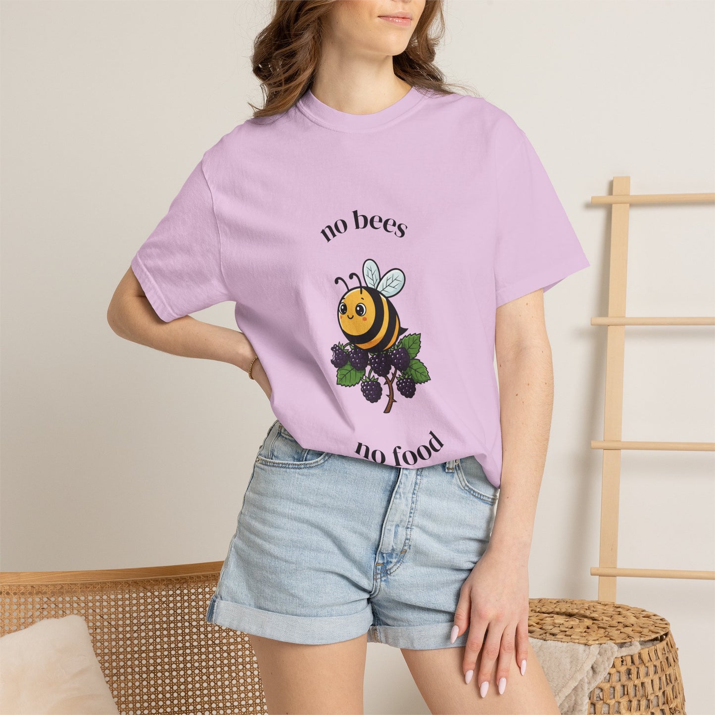 Merch - T-Shirt No Bees, No Food