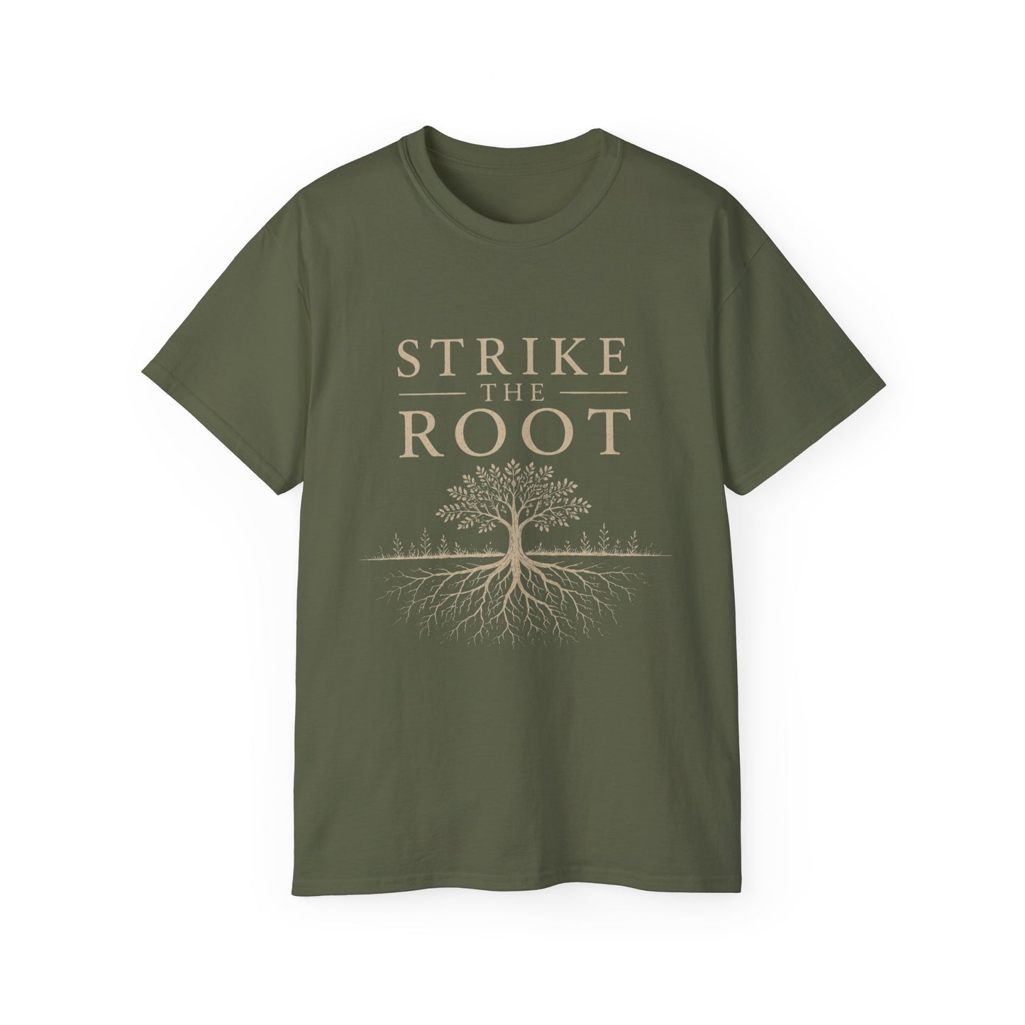 Merch - T-Shirt Strike the Root Unisex Ultra Cotton Tee