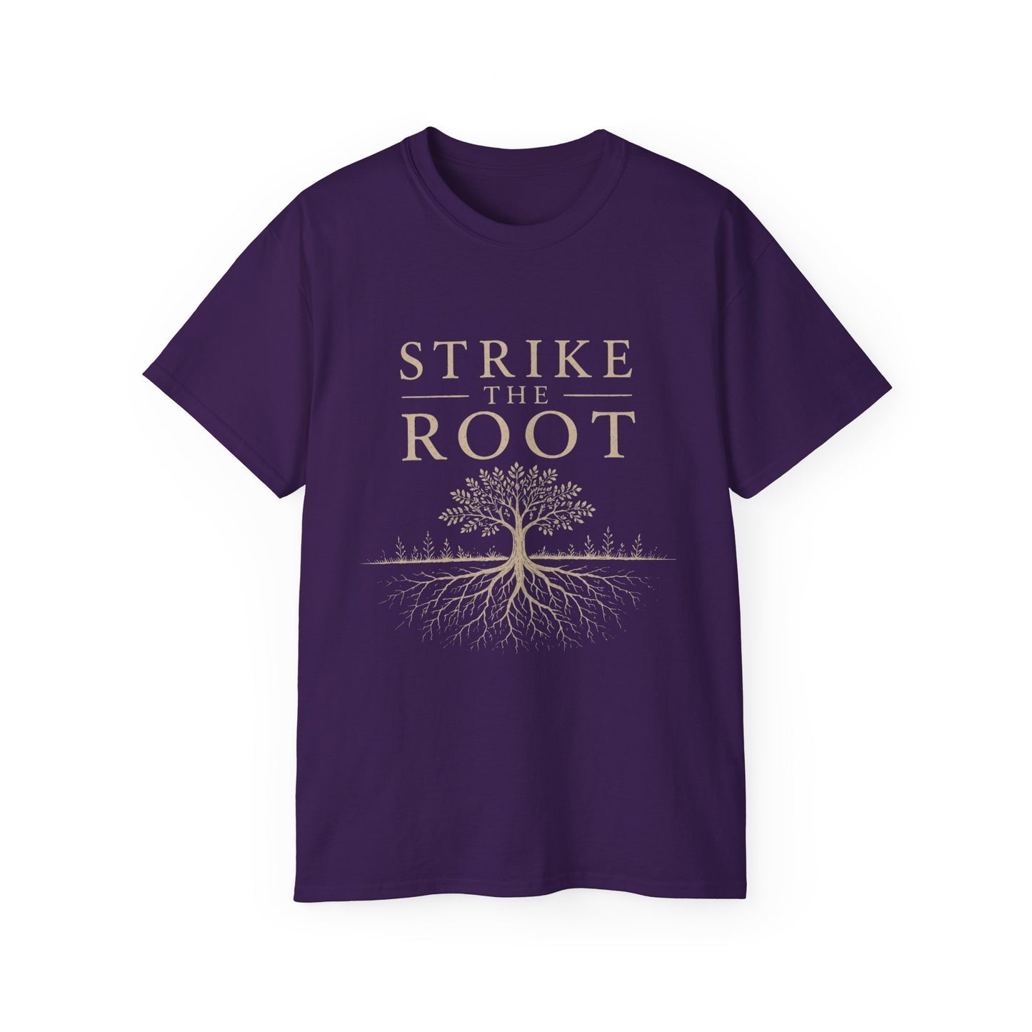 Merch - T-Shirt Strike the Root Unisex Ultra Cotton Tee