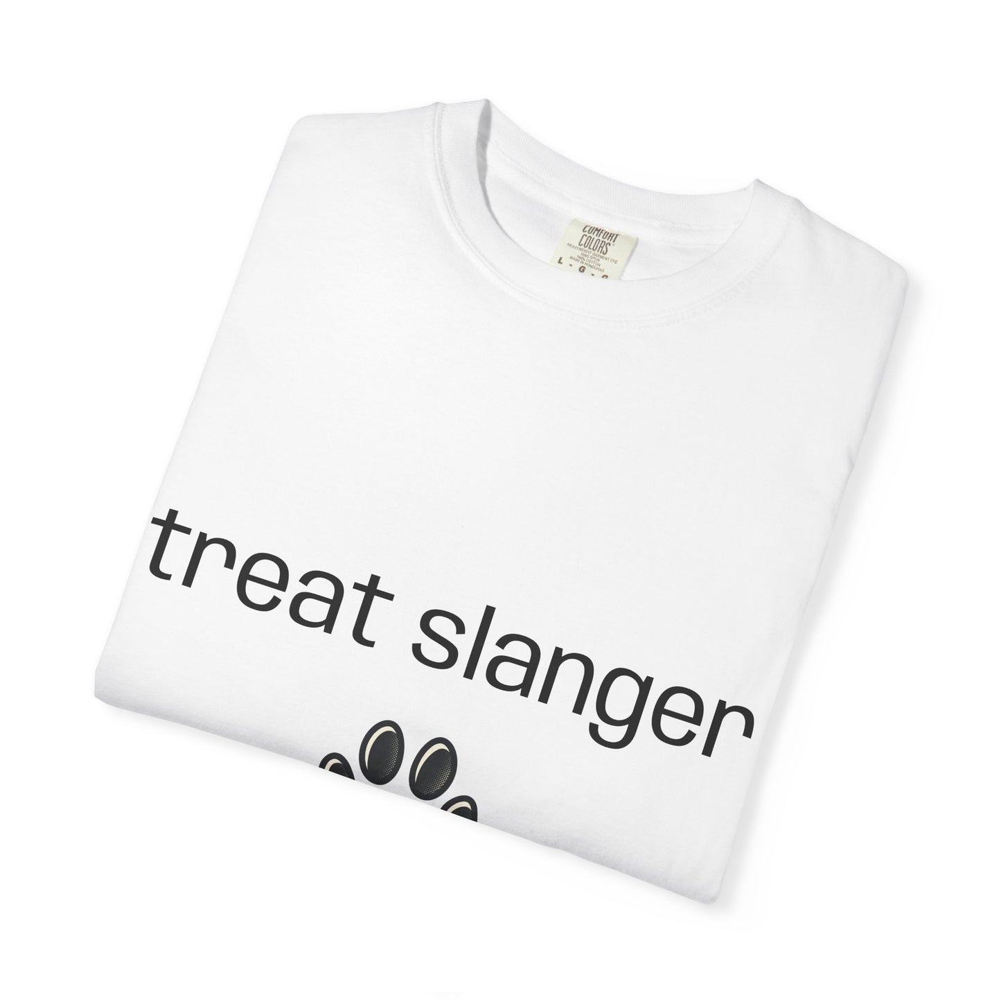 Merch - T-Shirt Treat Slanger Unisex Garment-Dyed T-shirt