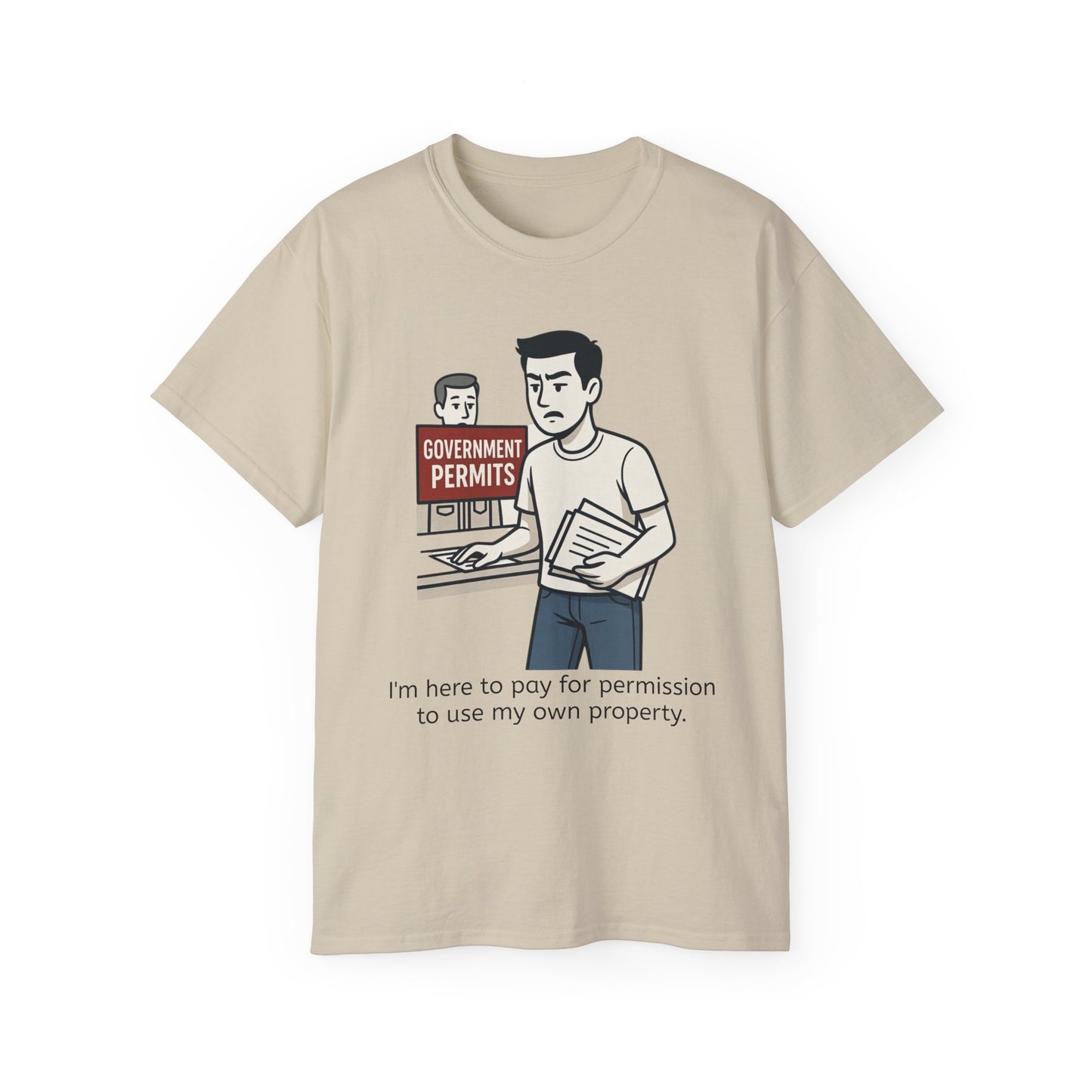Merch - T-shirt Ask Permission Unisex Ultra Cotton Tee