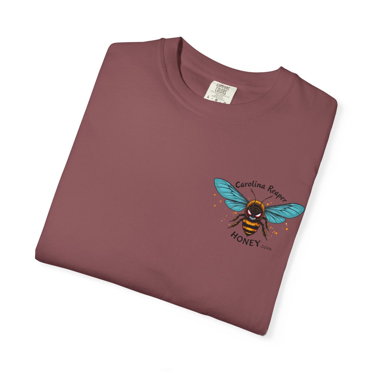 Merch - Carolina Reaper Honey T-shirt with pocket logo