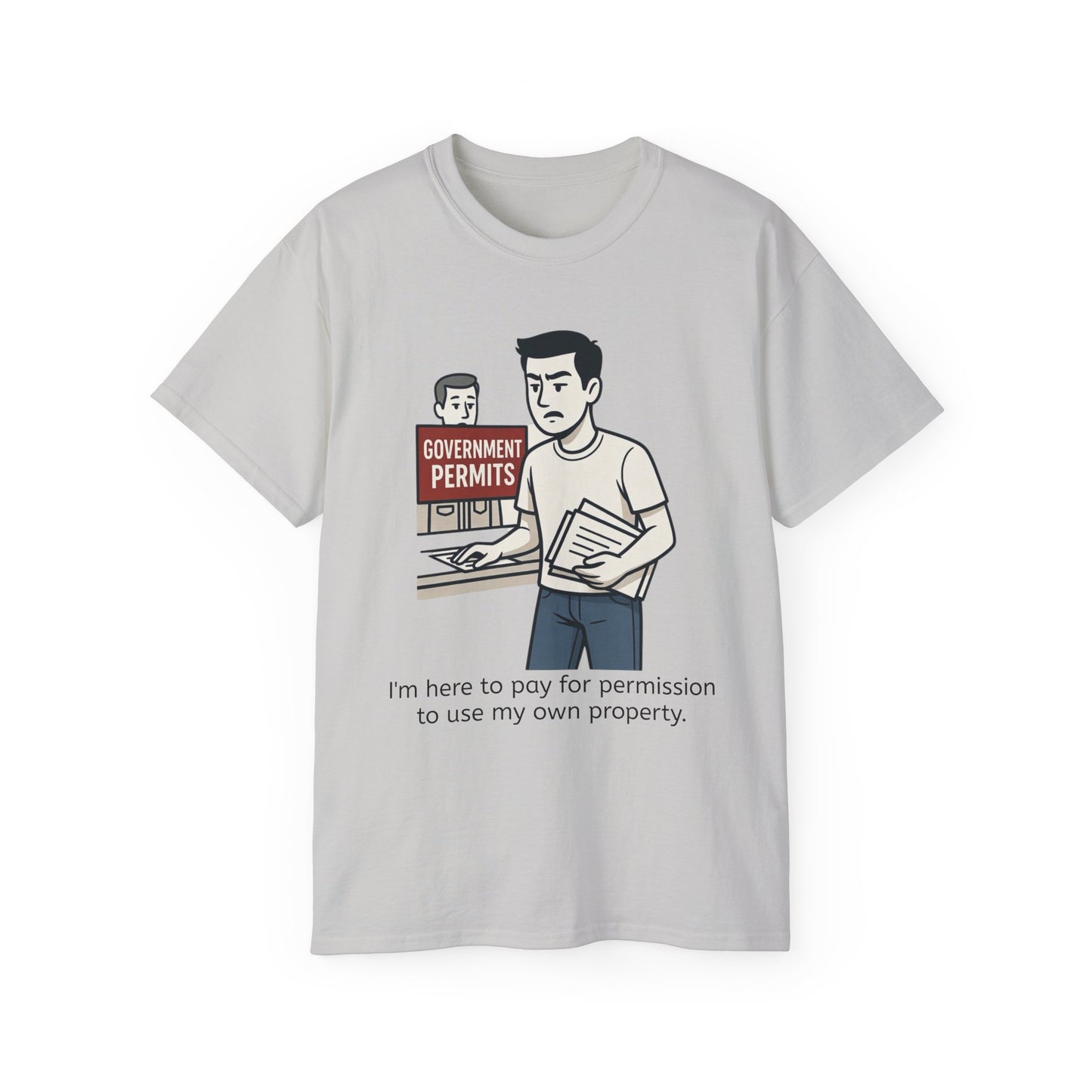 Merch - T-shirt Ask Permission Unisex Ultra Cotton Tee