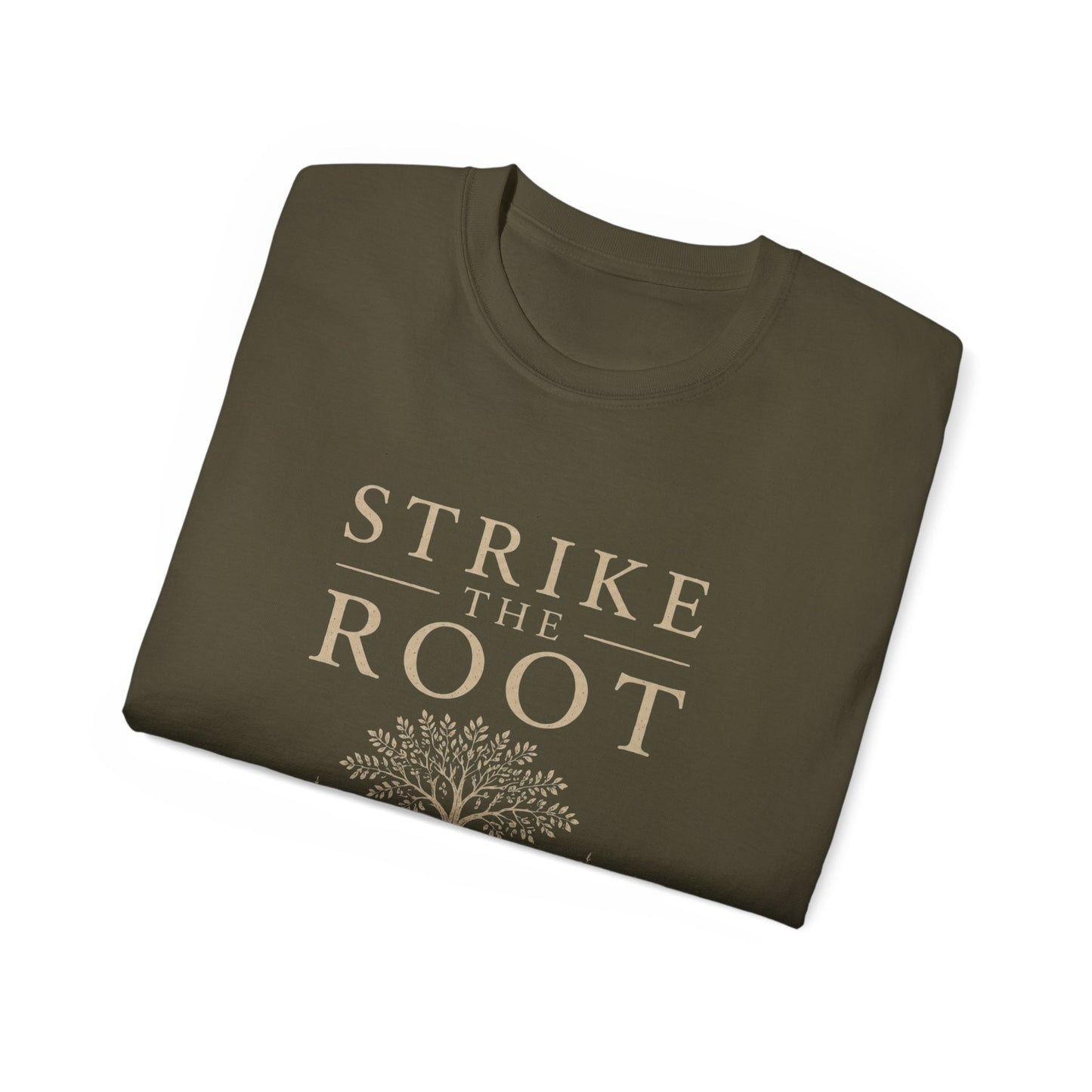 Merch - T-Shirt Strike the Root Unisex Ultra Cotton Tee