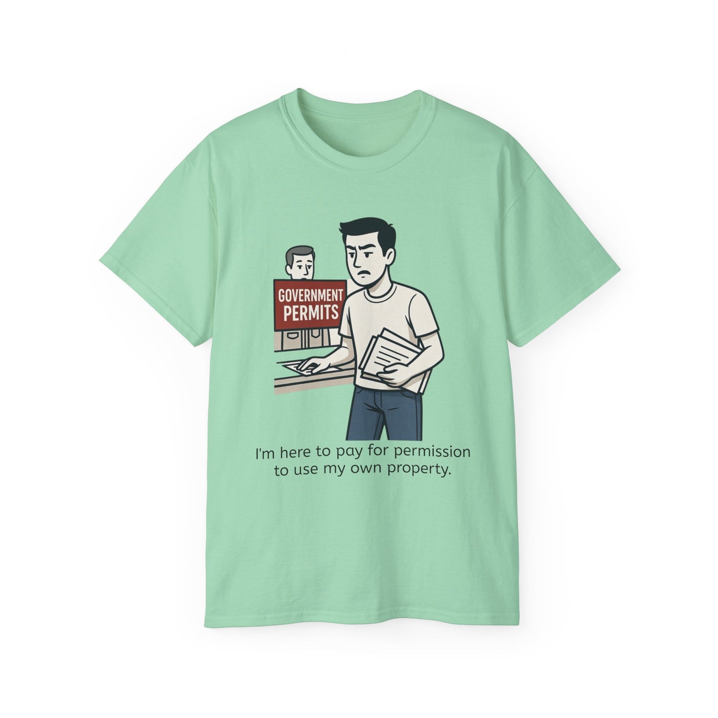 Merch - T-shirt Ask Permission Unisex Ultra Cotton Tee