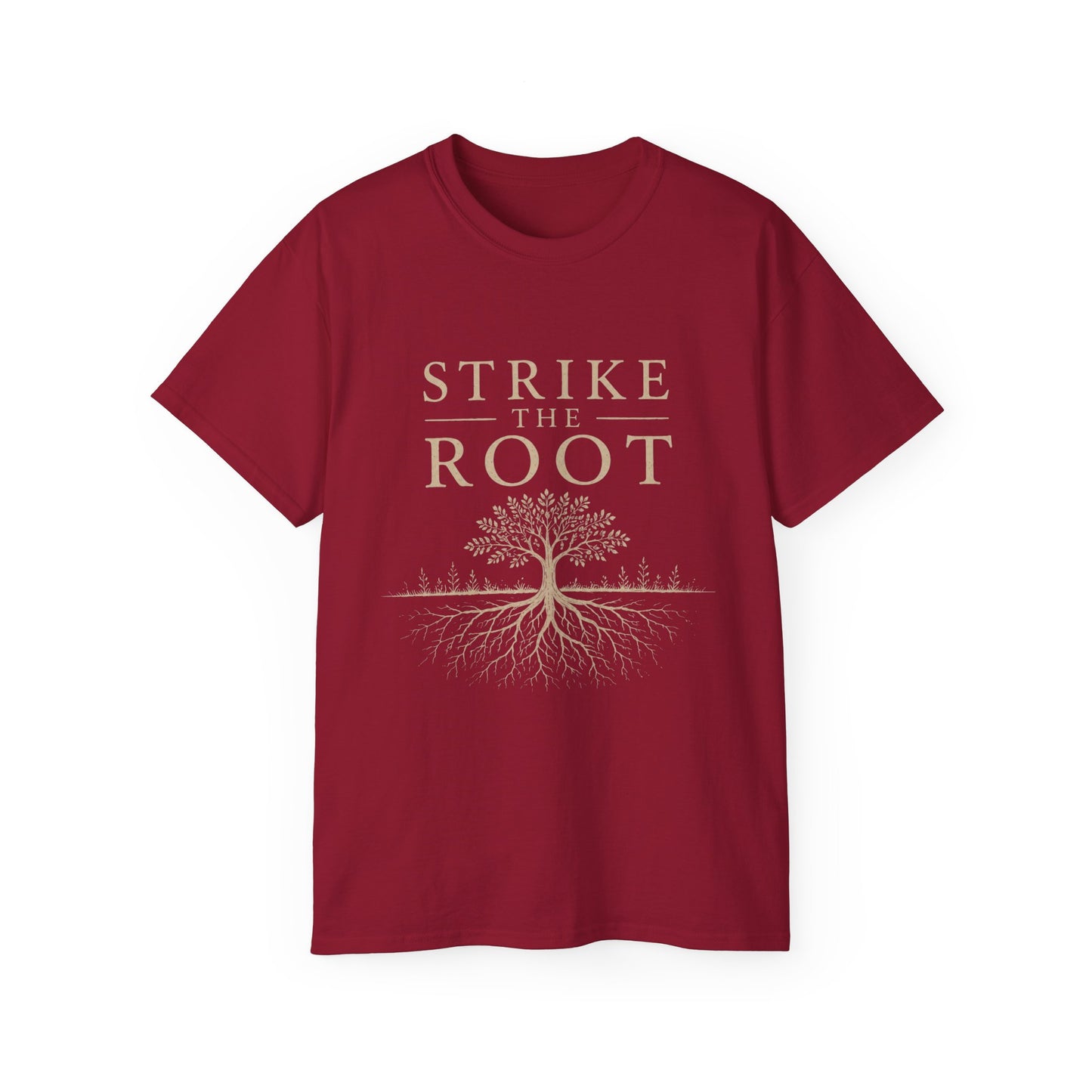 Merch - T-Shirt Strike the Root Unisex Ultra Cotton Tee