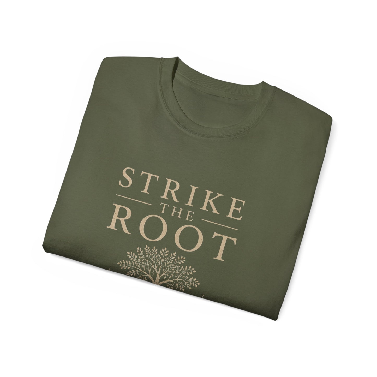 Merch - T-Shirt Strike the Root Unisex Ultra Cotton Tee