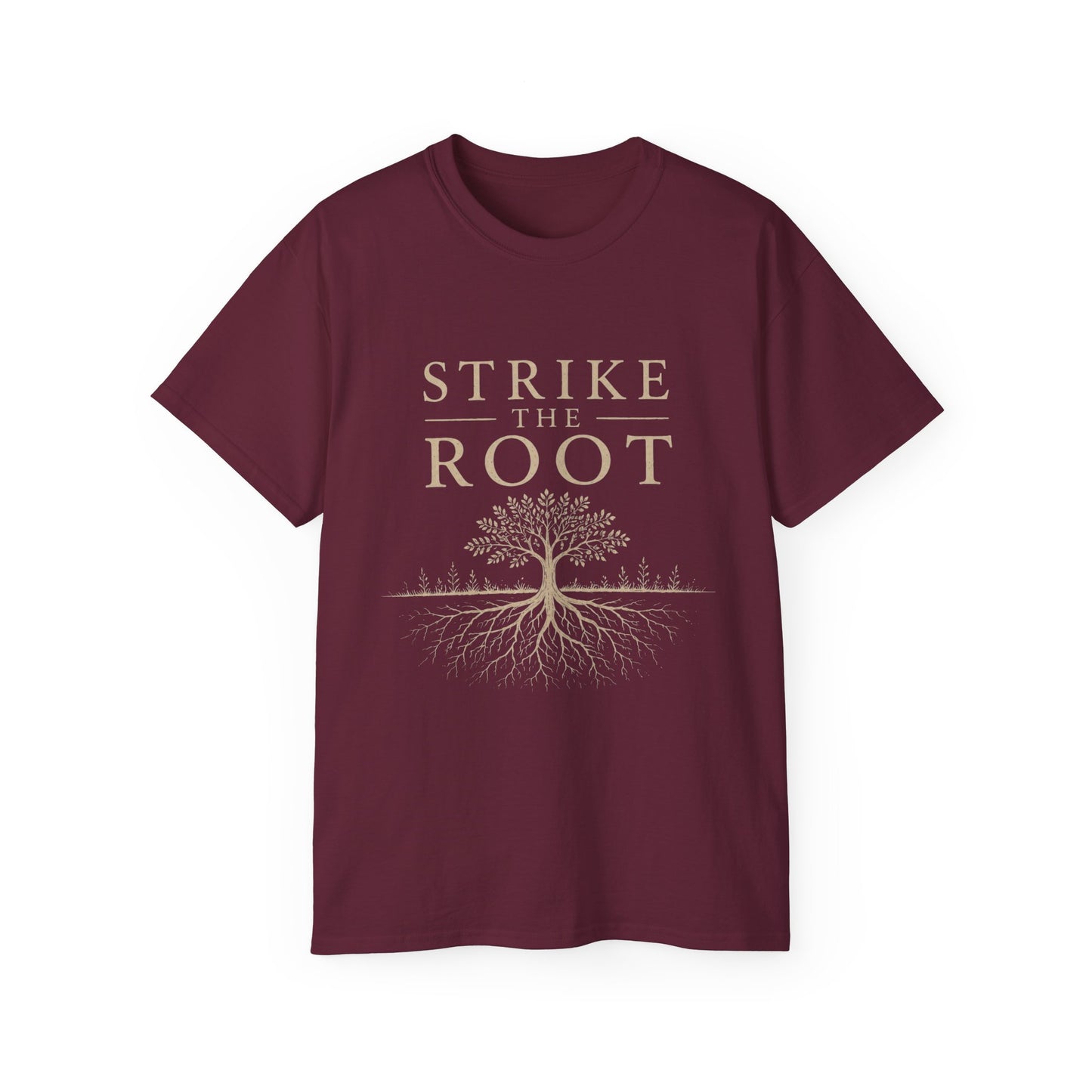 Merch - T-Shirt Strike the Root Unisex Ultra Cotton Tee