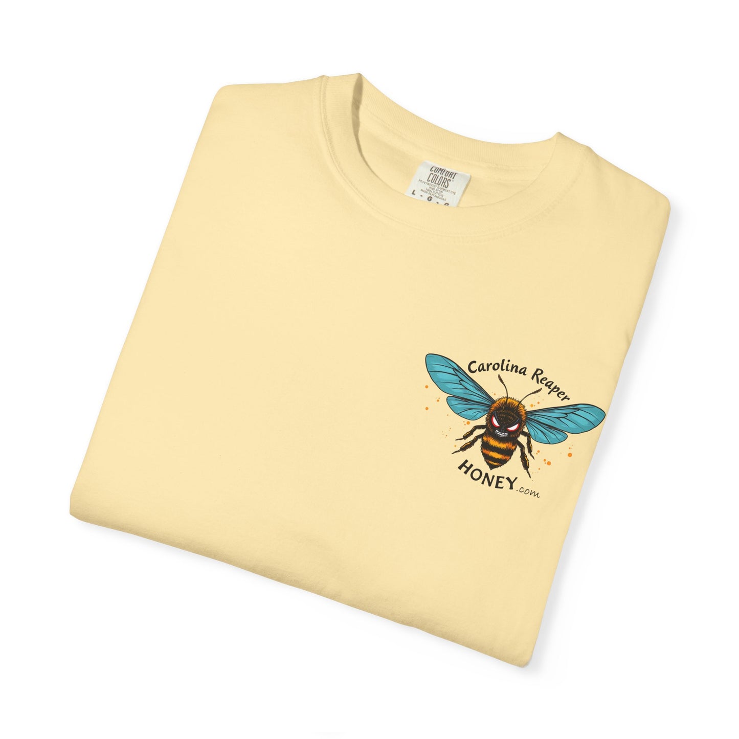 Merch - Carolina Reaper Honey T-shirt with pocket logo