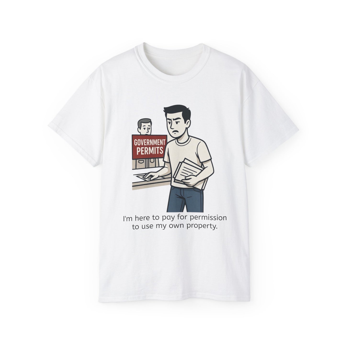 Merch - T-shirt Ask Permission Unisex Ultra Cotton Tee