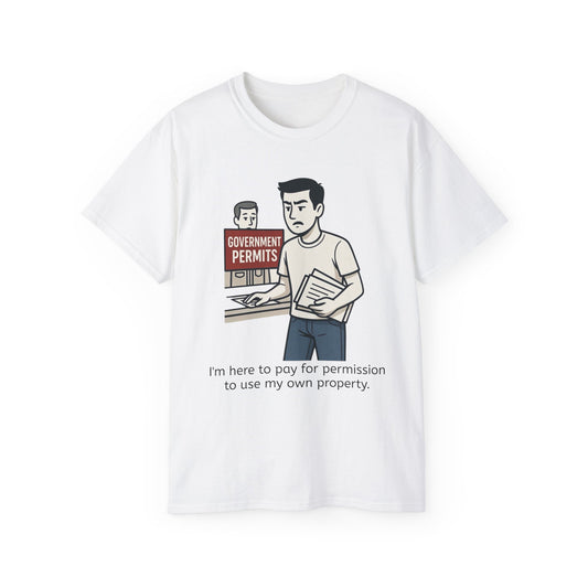 Merch - T-shirt Ask Permission Unisex Ultra Cotton Tee