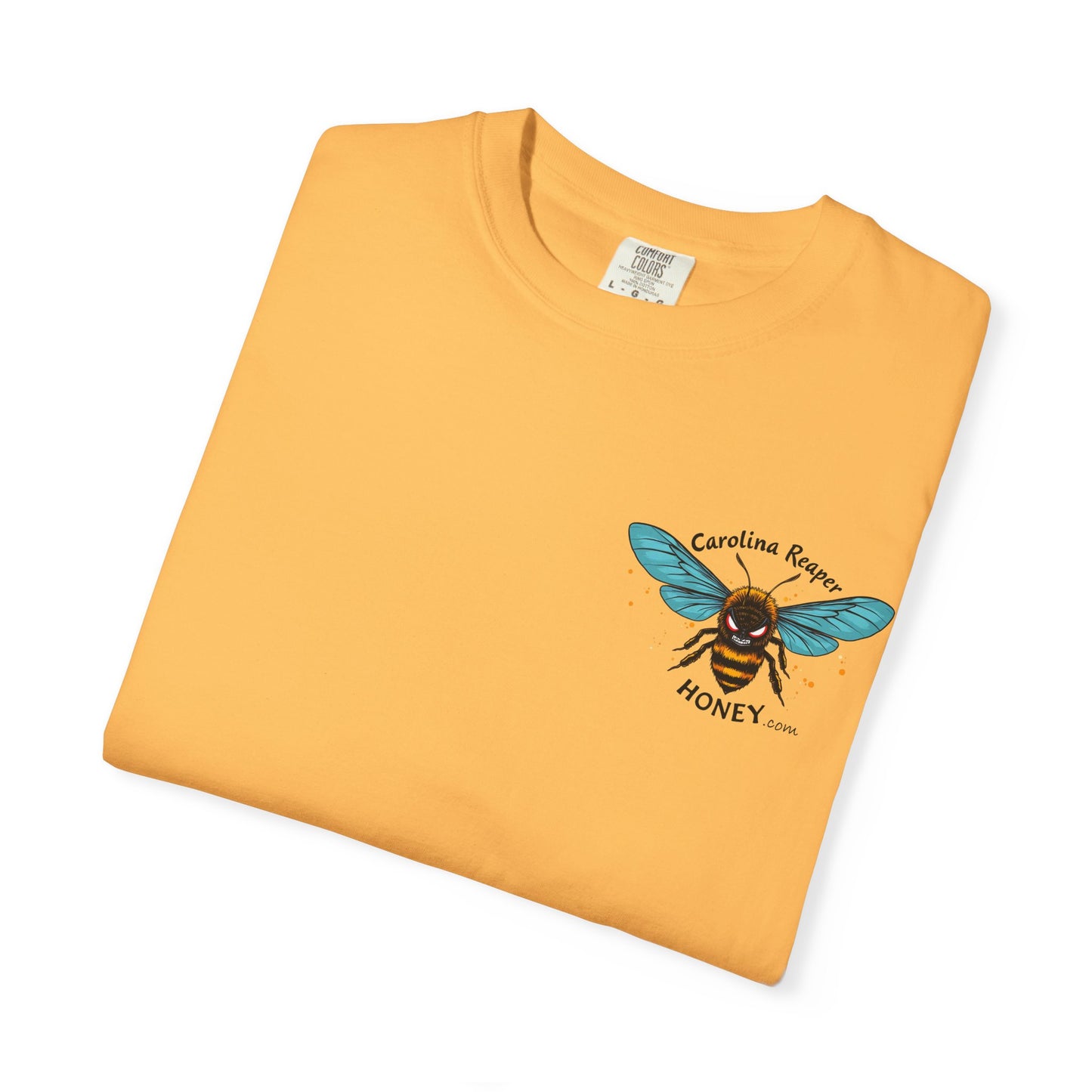 Merch - Carolina Reaper Honey T-shirt with pocket logo