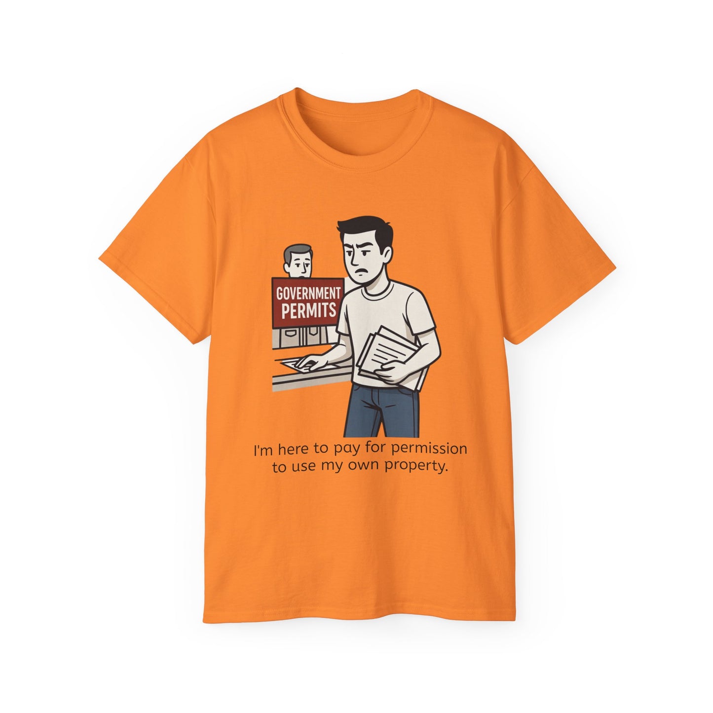 Merch - T-shirt Ask Permission Unisex Ultra Cotton Tee