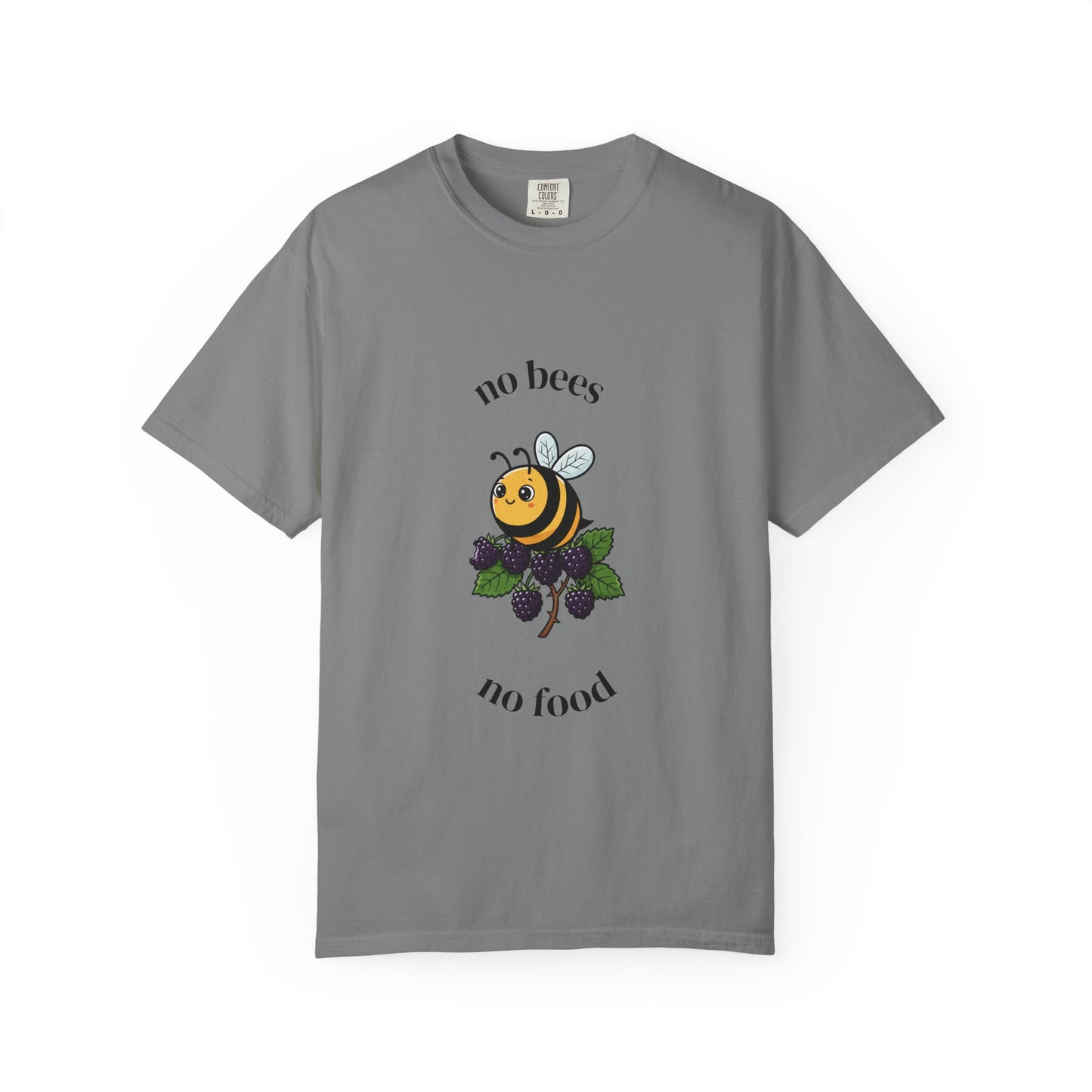 Merch - T-Shirt No Bees, No Food