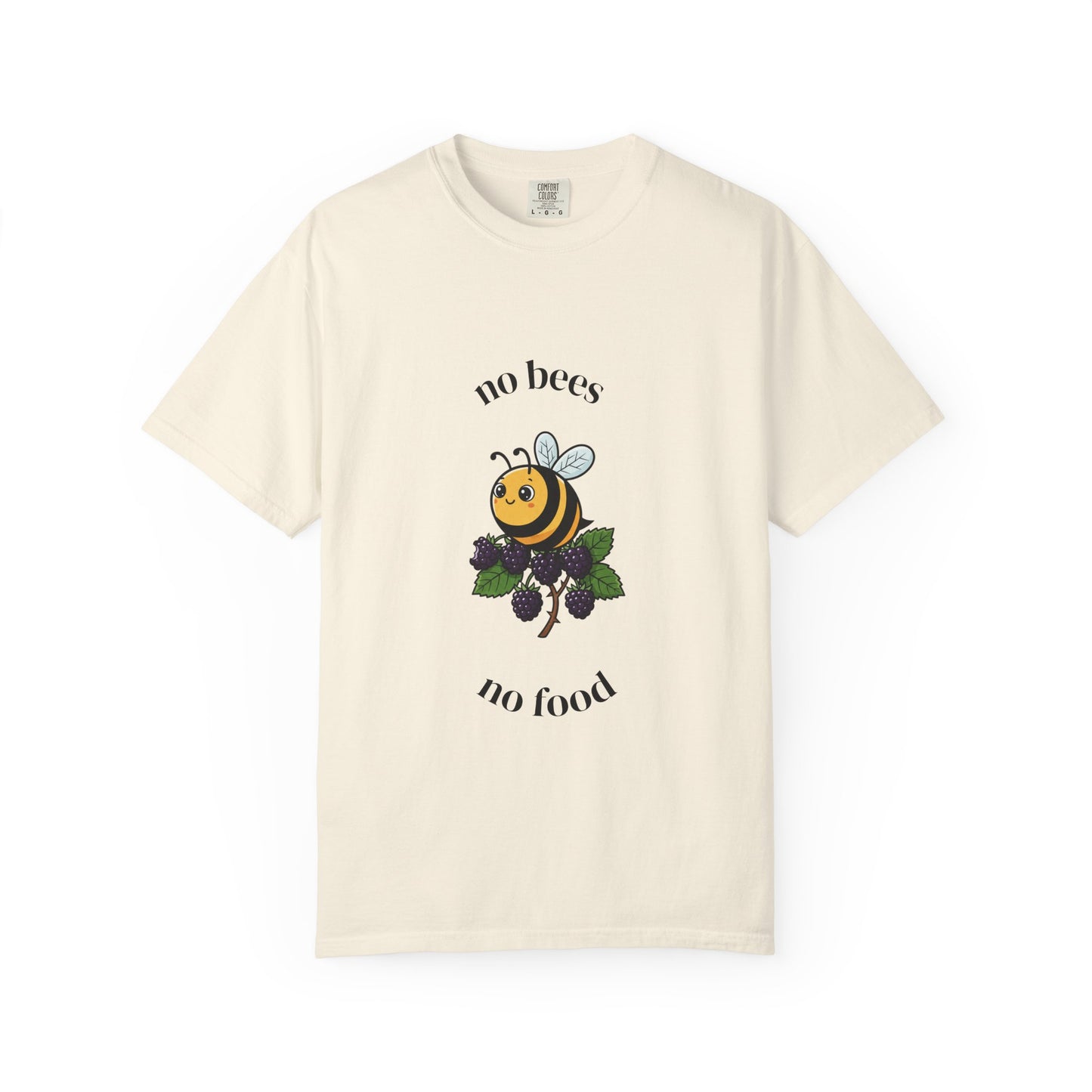 Merch - T-Shirt No Bees, No Food