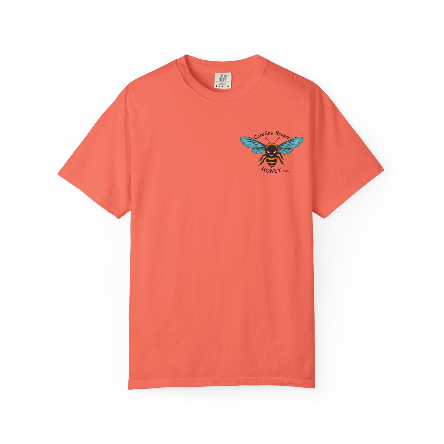 Merch - Carolina Reaper Honey T-shirt with pocket logo