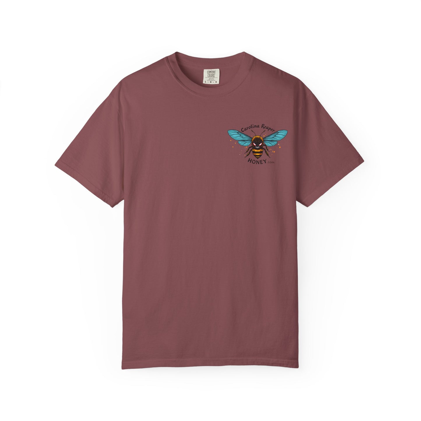 Merch - Carolina Reaper Honey T-shirt with pocket logo