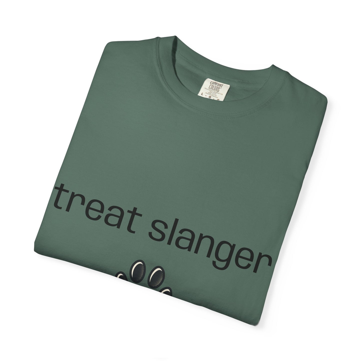 Merch - T-Shirt Treat Slanger Unisex Garment-Dyed T-shirt