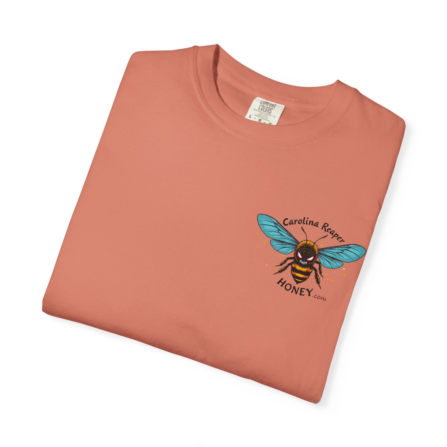 Merch - Carolina Reaper Honey T-shirt with pocket logo