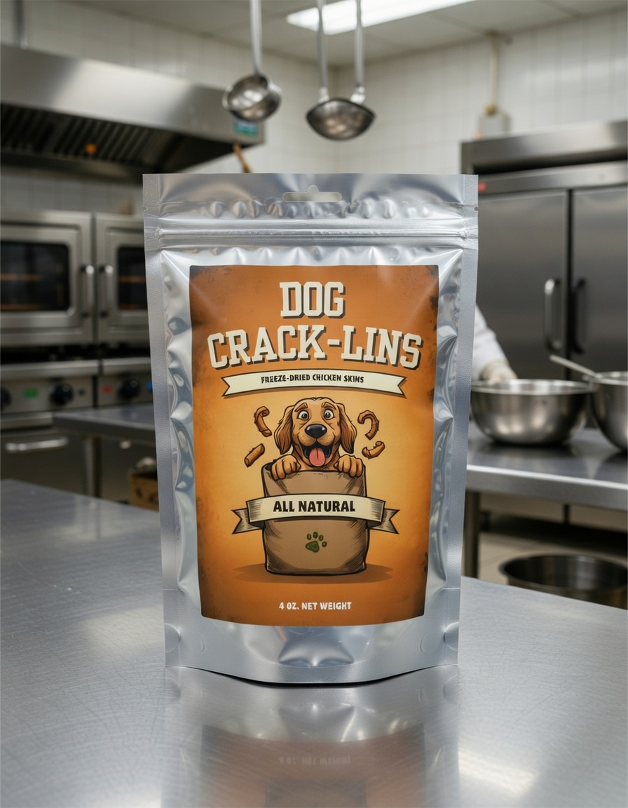 Pet Treat - Free-Range Chicken Skins - 4 oz