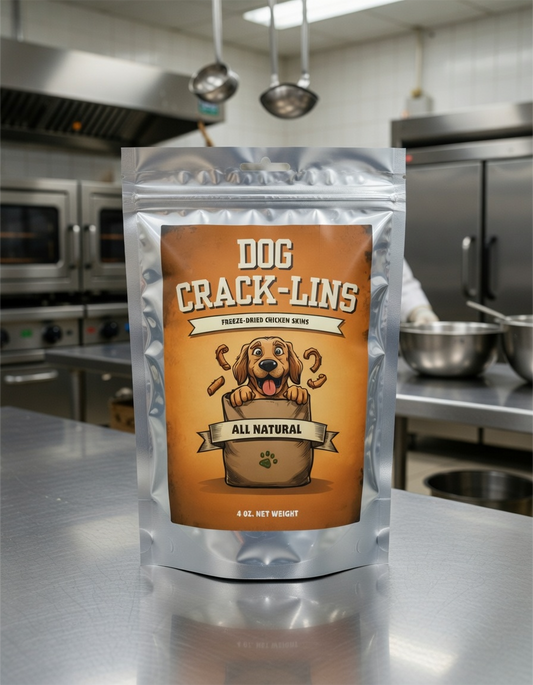 Pet Treat - Free-Range Chicken Skins - 4 oz