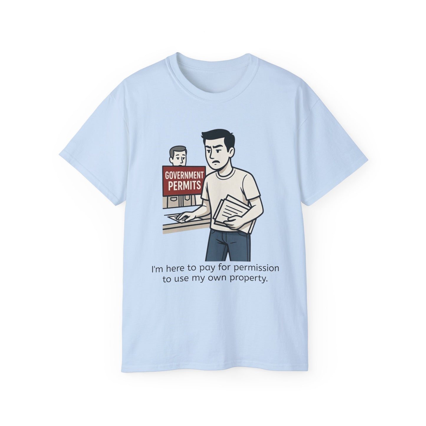 Merch - T-shirt Ask Permission Unisex Ultra Cotton Tee