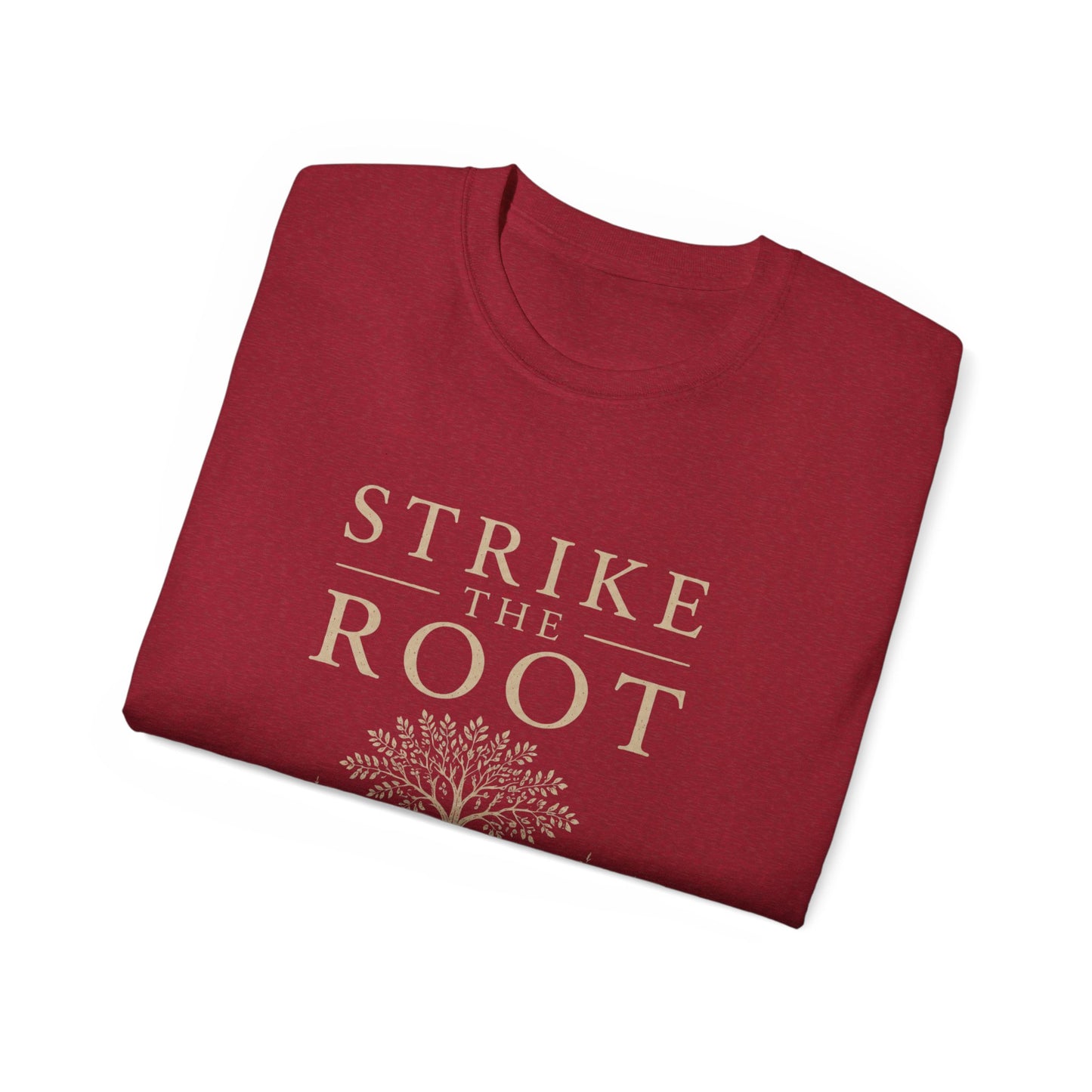 Merch - T-Shirt Strike the Root Unisex Ultra Cotton Tee
