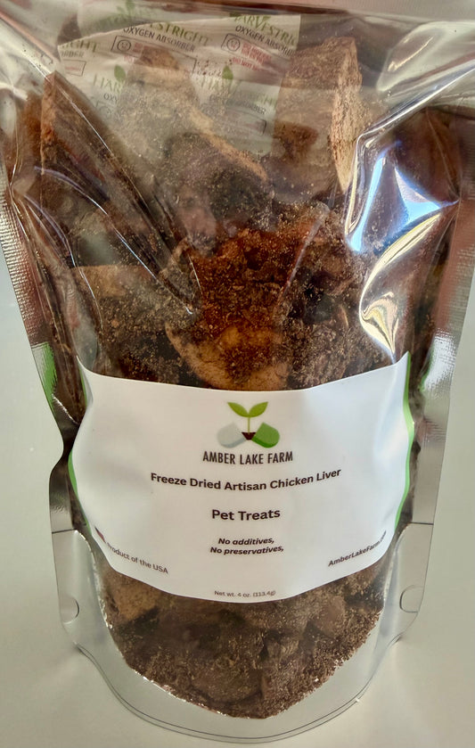Pets - Free-Range Chicken Liver Treat