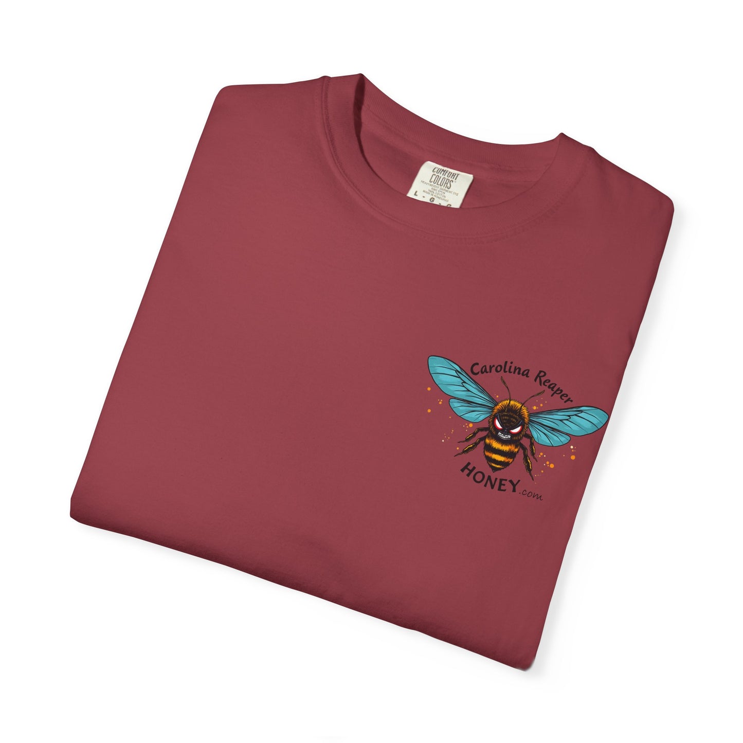 Merch - Carolina Reaper Honey T-shirt with pocket logo