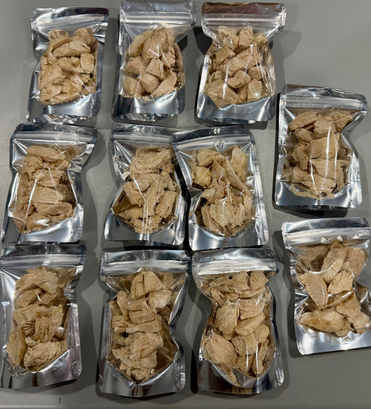 Coming soon! Pet Treat - Free-Range Chicken Breast Chunks - 4 oz