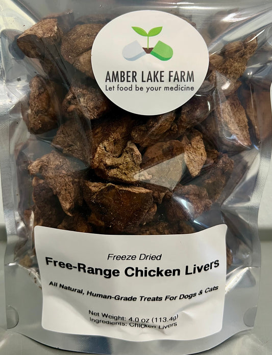 Pets - Free-Range Chicken Liver Treat