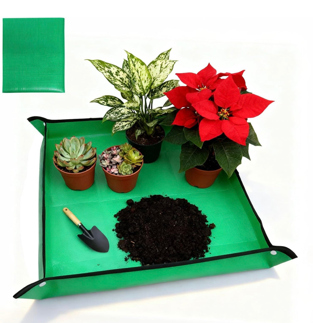 Waterproof Potting Mat - Portable Potting Mat for Mess Control